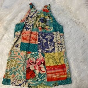 Womens Tommy Bahama Hawaiian Print shirt womens size Small